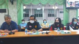 นายกเทศมนตรี เรียกประชุมทีมเฉพาะกิจเทศบาลเร่งดำเนินมาตรการเฝ้าระวังแก้ปัญหาโควิด-19