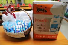 นายกเทศมนตรี มอบอุปกรณ์ป้องกันการแพร่ระบาดของโรคติดเชื้อโควิด-19