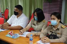 นายกเทศมนตรี มอบอุปกรณ์ป้องกันการแพร่ระบาดของโรคติดเชื้อโควิด-19