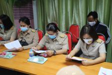 นายกเทศมนตรี มอบอุปกรณ์ป้องกันการแพร่ระบาดของโรคติดเชื้อโควิด-19