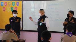 นายกเทศมนตรี ลงพื้นที่ตรวจเยี่ยมโรงเรียนในสังกัดเทศบาลนครแม่สอด