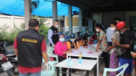 นายกเทศมนตรี ลงพื้นที่ตรวจเยี่ยมจุดคัดกรองโควิด-19 ในเขตเทศบาล