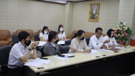 นายกเทศมนตรี เรียกประชุมติดตามผลการดำเนินงานของเทศบาลนครแม่สอด