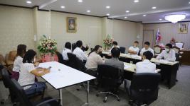 นายกเทศมนตรี เรียกประชุมติดตามผลการดำเนินงานของเทศบาลนครแม่สอด