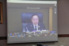 รองนายกฯ ร่วมประชุมรับมอบนโยบายจากรองนายกรัฐมนตรีและภารกิจสำคัญของกระทรวงมหาดไทย 
