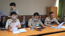 ทน.แม่สอด ประชุมเตรียมความพร้อมกิจกรรมทำบุญตักบาตรสร้างขวัญกำลังใจชาวแม่สอด