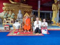 เทศบาลนครแม่สอด ร่วมจัดกิจกรรมบุญตักบตร และประพรมน้ำมนต์ ข้าวดอกไม้ เสริมสร้างสิริมงคลและขวัญกำลังใจให้แก่พุทธศาสนิกชนชาวอำเภอแม่สอด