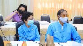 ทน.แม่สอด จัดการประชุมคณะกรรมการพัฒนาท้องถิ่นเทศบาลนครแม่สอดเพื่อร่วมพิจารณาร่างแผนการดำเนินงาน ประจำปีงบประมาณ พ.ศ.2564 และร่างแผนพัฒนาท้องถิ่น (พ.ศ.2561-2565) เพิ่มเติม ครั้งที่ 9 พ.ศ.2563