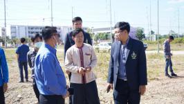 ทน.แม่สอดร่วมกับกรมพลศึกษาจัดการประชุมเพื่อเตรียมความพร้อมในการดำเนินโครงการก่อสร้างสระว่ายน้ำชุมชน
