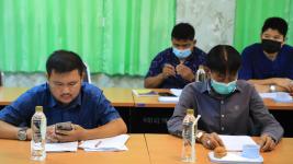 ทน.แม่สอดร่วมกับกรมพลศึกษาจัดการประชุมเพื่อเตรียมความพร้อมในการดำเนินโครงการก่อสร้างสระว่ายน้ำชุมชน