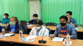 ทน.แม่สอดร่วมกับกรมพลศึกษาจัดการประชุมเพื่อเตรียมความพร้อมในการดำเนินโครงการก่อสร้างสระว่ายน้ำชุมชน