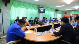 ทน.แม่สอดร่วมกับกรมพลศึกษาจัดการประชุมเพื่อเตรียมความพร้อมในการดำเนินโครงการก่อสร้างสระว่ายน้ำชุมชน