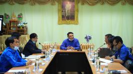 ทน.แม่สอดร่วมกับกรมพลศึกษาจัดการประชุมเพื่อเตรียมความพร้อมในการดำเนินโครงการก่อสร้างสระว่ายน้ำชุมชน
