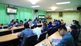 ทน.แม่สอดร่วมกับกรมพลศึกษาจัดการประชุมเพื่อเตรียมความพร้อมในการดำเนินโครงการก่อสร้างสระว่ายน้ำชุมชน