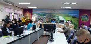 ทน.แม่สอด ร่วมประชุมคณะกรรมการโรคติดต่อจังหวัดตาก ครั้งที่ 46/2563