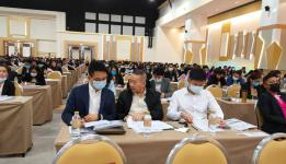 ผู้บริหารเทศบาลนครแม่สอด เข้าร่วมสัมมนาการจัดทำงบประมาณฯ ตาม พรบ.วิธีการงบประมาณ พ.ศ.2561