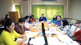 ทน.แม่สอด จัดการประชุมซักซ้อมการจัดทำแบบคำของบประมาณรายจ่าย ประจำปีงบประมาณ พ.ศ.2565