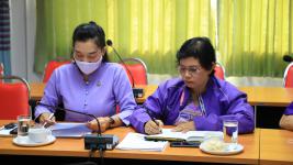 ทน.แม่สอด ประชุมคณะผู้บริหาร หัวหน้าส่วนราชการ และผู้เกี่ยวข้อง ครั้งที่ 9/2563