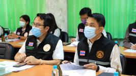 ทน.แม่สอด จัดประชุมคณะกรรมการศูนย์ปฏิบัติการควบคุมโรคเทศบาลนครแม่สอดและออกตรวจสถานประกอบการต่างๆและสถานศึกษาในเขตเทศบาล