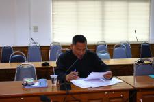 การประชุมการจัดงาน พระราชพิธีถวายพระเพลิงพระบรมศพพระบาทสมเด็จพระปรมินทร มหาภูมิพลอดุลยเดช