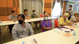 ทน.แม่สอด จัดประชุมเตรียมงานพิธีวางศิลาฤกษ์ศาลสมเด็จพระนเรศวรมหาราช และศาลหลักเมืองแม่สอด