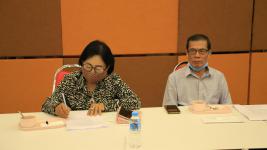 ทน.แม่สอด จัดประชุมเตรียมงานพิธีวางศิลาฤกษ์ศาลสมเด็จพระนเรศวรมหาราช และศาลหลักเมืองแม่สอด