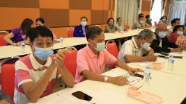 ทน.แม่สอด จัดประชุมเตรียมงานพิธีวางศิลาฤกษ์ศาลสมเด็จพระนเรศวรมหาราช และศาลหลักเมืองแม่สอด