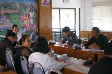 การประชุมการจัดงาน พระราชพิธีถวายพระเพลิงพระบรมศพพระบาทสมเด็จพระปรมินทร มหาภูมิพลอดุลยเดช