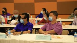 ทน.แม่สอด จัดประชุมเตรียมงานพิธีวางศิลาฤกษ์ศาลสมเด็จพระนเรศวรมหาราช และศาลหลักเมืองแม่สอด