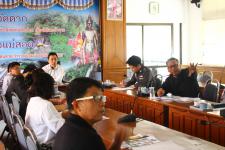 การประชุมการจัดงาน พระราชพิธีถวายพระเพลิงพระบรมศพพระบาทสมเด็จพระปรมินทร มหาภูมิพลอดุลยเดช