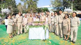 ทน.แม่สอด จัดพิธีวางศิลาฤกษ์สร้างศาลพระหลักเมืองแม่สอดและพระบรมราชานุสาวรีย์ศาลสมเด็จพระนเรศวรมหาราช (พระตำหนัก)