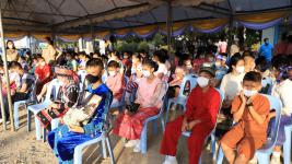 ทน.แม่สอด จัดพิธีวางศิลาฤกษ์สร้างศาลพระหลักเมืองแม่สอดและพระบรมราชานุสาวรีย์ศาลสมเด็จพระนเรศวรมหาราช (พระตำหนัก)