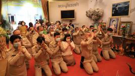 ทน.แม่สอด จัดพิธีวางศิลาฤกษ์สร้างศาลพระหลักเมืองแม่สอดและพระบรมราชานุสาวรีย์ศาลสมเด็จพระนเรศวรมหาราช (พระตำหนัก)