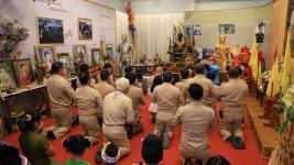 ทน.แม่สอด จัดพิธีวางศิลาฤกษ์สร้างศาลพระหลักเมืองแม่สอดและพระบรมราชานุสาวรีย์ศาลสมเด็จพระนเรศวรมหาราช (พระตำหนัก)