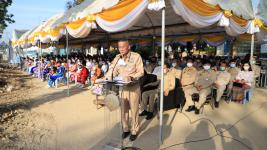 ทน.แม่สอด จัดพิธีวางศิลาฤกษ์สร้างศาลพระหลักเมืองแม่สอดและพระบรมราชานุสาวรีย์ศาลสมเด็จพระนเรศวรมหาราช (พระตำหนัก)