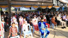 ทน.แม่สอด จัดพิธีวางศิลาฤกษ์สร้างศาลพระหลักเมืองแม่สอดและพระบรมราชานุสาวรีย์ศาลสมเด็จพระนเรศวรมหาราช (พระตำหนัก)