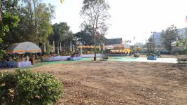 ทน.แม่สอด จัดพิธีวางศิลาฤกษ์สร้างศาลพระหลักเมืองแม่สอดและพระบรมราชานุสาวรีย์ศาลสมเด็จพระนเรศวรมหาราช (พระตำหนัก)