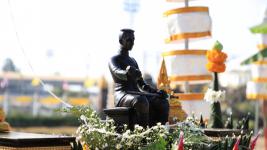 ทน.แม่สอด จัดพิธีวางศิลาฤกษ์สร้างศาลพระหลักเมืองแม่สอดและพระบรมราชานุสาวรีย์ศาลสมเด็จพระนเรศวรมหาราช (พระตำหนัก)