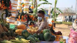 ทน.แม่สอด จัดพิธีวางศิลาฤกษ์สร้างศาลพระหลักเมืองแม่สอดและพระบรมราชานุสาวรีย์ศาลสมเด็จพระนเรศวรมหาราช (พระตำหนัก)