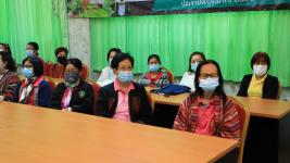 ทน.แม่สอด จัดโครงการฝึกอาชีพให้ความรู้ชุมชนในเขตเทศบาลนครแม่สอด หลักสูตรดอกไม้ประดิษฐ์จากริบบิ้นผ้า