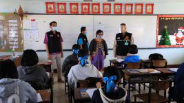 ทน.แม่สอด ออกตรวจเยี่ยมโรงเรียนเทศบาลวัดชุมพลคีรี