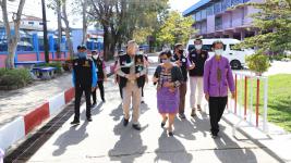 ทน.แม่สอด ออกตรวจเยี่ยมโรงเรียนเทศบาลวัดชุมพลคีรี