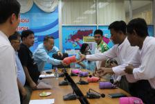 ดร.เทอดเกียรติ ชินสรนันท์ นายกเทศมนตรีนครแม่สอด - พบ นายกเทศมนตรีเมืองเมียวดี สร้างความสัมพันธ์ Sister City ประชุมร่วม 5 โครงการความร่วมมือ ร่วมก่อตั้งสโมสรฟุตบอลนครแม่สอด-เมียวดี UNITED