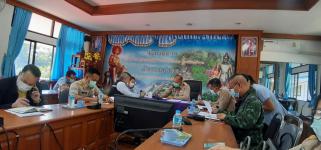 ทน.แม่สอด ร่วมประชุมคณะกรรมการโรคติดต่อจังหวัดตาก ครั้งที่ 2/2564 