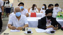 ทน.แม่สอด ประชุมคณะผู้บริหาร หัวหน้าส่วนราชการ และผู้เกี่ยวข้อง ครั้งที่ 1/2564