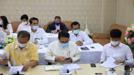 ทน.แม่สอด ประชุมคณะผู้บริหาร หัวหน้าส่วนราชการ และผู้เกี่ยวข้อง ครั้งที่ 1/2564