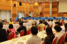 เทศบาลนครแม่สอด รับคณะศึกษาดูงานเทศบาลนครปากเกร็ด อำเภอปากเกร็ด จังหวัดนนทบุรี