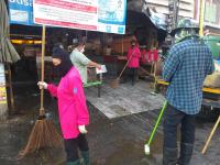 เทศบาลนครแม่สอด จัดระเบียบตลาดในเขตเทศบาลนครแม่สอด