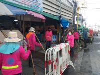 เทศบาลนครแม่สอด จัดระเบียบตลาดในเขตเทศบาลนครแม่สอด