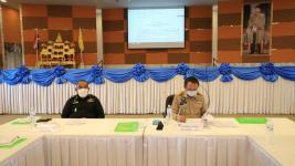 ทน.แม่สอด ร่วมประชุมคณะกรรมการโรคติดต่อจังหวัดตาก ครั้งที่ 4/2564 